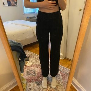 Ribbed Flare Lounge Pants